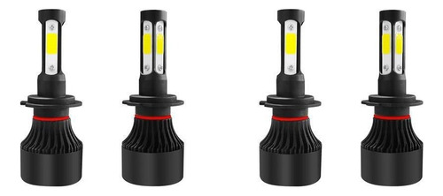 2 Unidades Y 1 Par De Faros Led De 36 W Y 6000 K, Luz Cob De