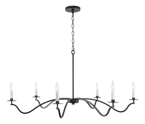 Kira Home Pennington - Candelabro Moderno Grande De 42 Pulga