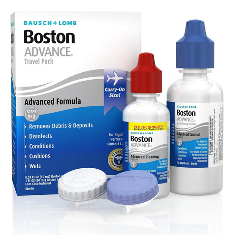Boston Advance Travel Kit Limpieza Y Cuidado Lentes Contacto