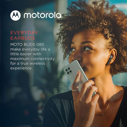 Audífonos Motorola Sound, Negro/bluetooth/con Funda