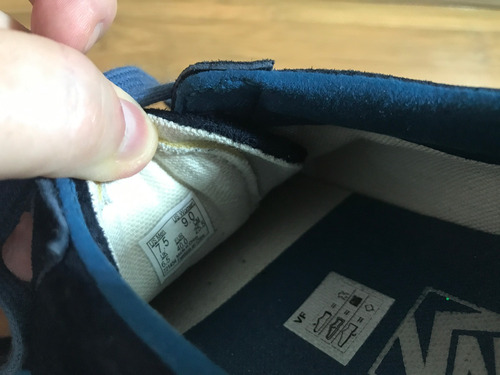 Tênis Vans New Nib Court Midnight Navy Blue Azul Suede Couro