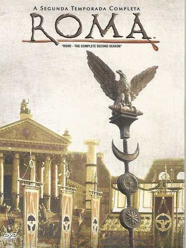 Box C/ 5 Dvds - Roma - 2ª Temporada Completa - Caixa Madeira (Usado)
