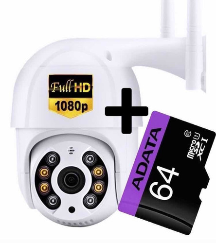 Camara Ip De Seguridad Wifi Exterior Autoseguimiento 1080p