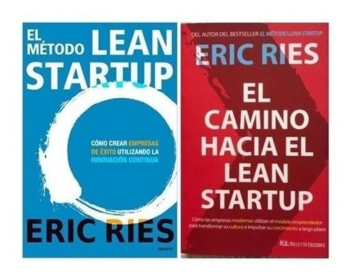 Pack Método + Camino Hacia Lean Startup (2 Libros) Eric Rie