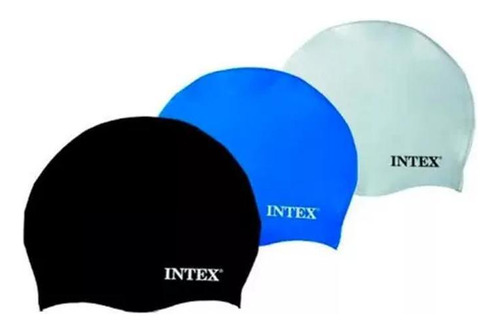 Gorro de natación unisex de silicona modelo 55991 de Intex