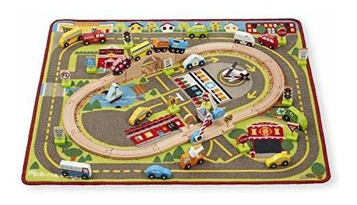 Sets De Juego De Vehículo Melissa & Doug Deluxe Multi-vehicl