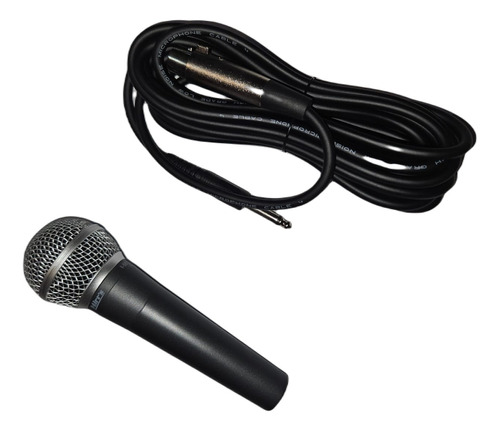 Microfono Dinamico Mano Mirrs I58  C/cable 