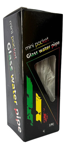 Bong De Vidro Reagge Colors Mini Com Bowl De Vidro 12 Cm
