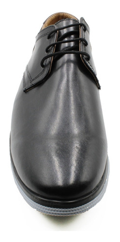 Imagen 2 de 6 de Zapato Oficina Formal Calzado Casual Original Negro (a61)