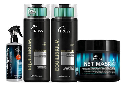 Truss Equilibrium Ki Shampoo Condi Mascara Net Mask +fluido