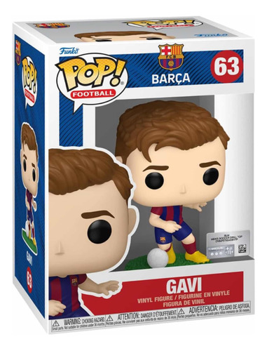 Funko Pop! 63 Gavi Jugador Fútbol Barcelona Pedri Xavi