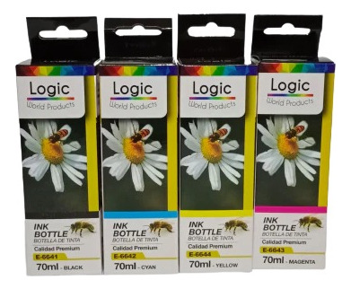 Tinta Botella T664 70 Ml Premium Para Epson