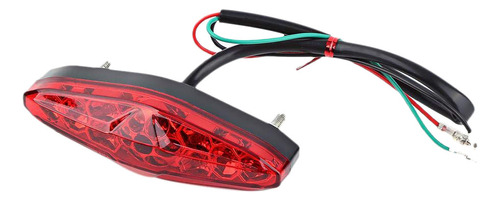 Luz Trasera, 15 Led, Rojo, Freno De Marcha, Freno Trasero