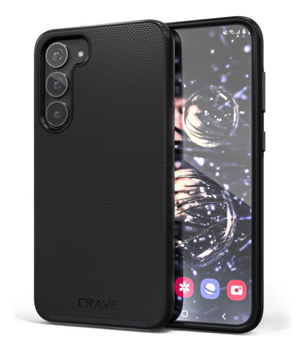 Funda Crave Dual Guard Para Galaxy S23 Plus Negra