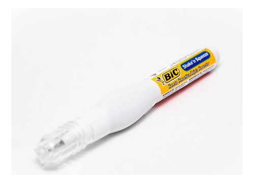 Corrector Liquid Paper Pluma Bolígrafo Bic 12 Unidades