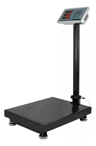Balança Vertical Balança Digital Plataforma 40x30 200kg Envio Imedi Bivolt Cinza-escuro ...