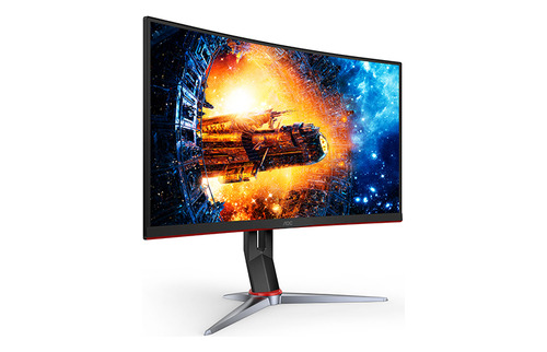 Monitor Gamer Curvo Aoc C24g2 23.8 Full Hd Freesync 165hz