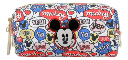 Cosmetiquera Para Dama Mickey W Capsule Marfil Acimvula4cw