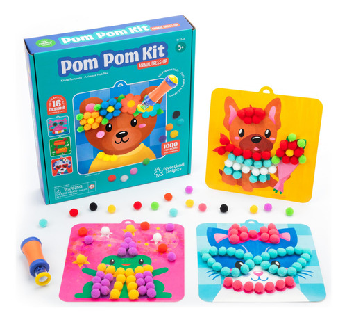 Kit De Manualidades Con Pompones Educational Insights Con 10