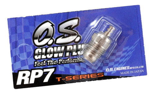 Imagem 1 de 1 de Vela Automodelo O.s Turbo Rp7