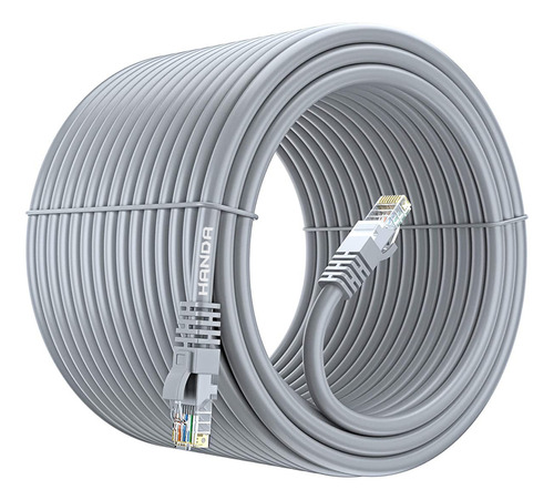 Cable Red 20 Metros Rj45 Utp Armado Cat 5e Ethernet Interior