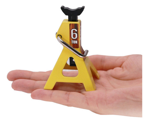 Generic Juguetes De Simulación Metal Jack Stands Para 1/10
