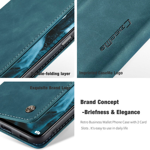Funda De Piel Tipo Cartera Para Teléfono Xiaomi Poco M5s