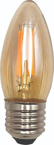 Lâmpada Vela Balao Filamento Decorativa Retrô Aaatop Âmbar Cor da luz Branco-quente 110V/220V