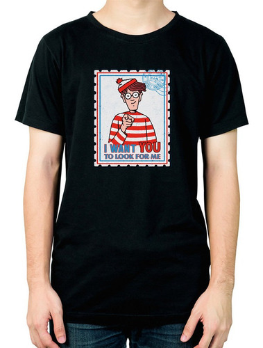 Remera Buscando A Wally  789 Dtg Minos