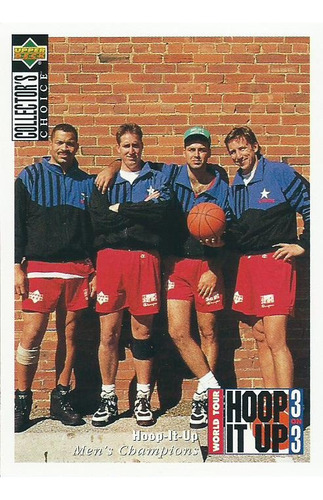 Barajita Men's Champions Upper Deck 1994 #163 Hoop It Up