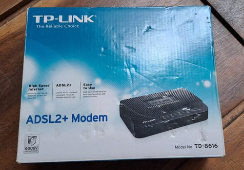 Modem Tplink Td-8616 Adsl2+ Compatible Con Cantv