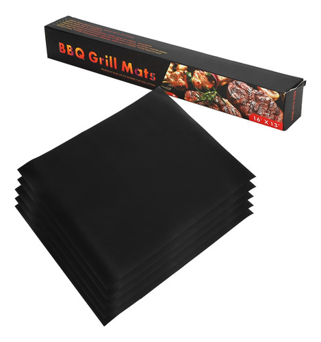 Bbq Mat Reutilizável Fácil De Grill Mat Gás Carvão Funciona