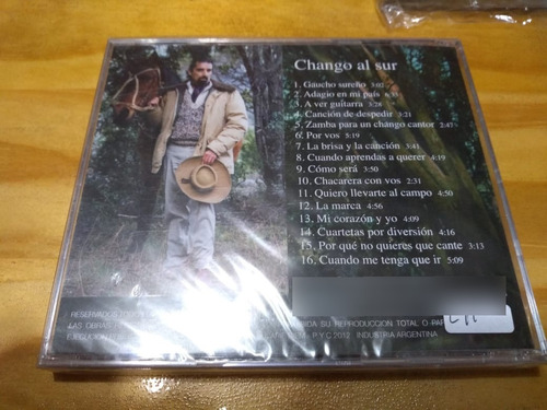 Imagen 2 de 2 de Chango Al Sur - El Chango Mac Donald - Cd - 2012 - Nuevo