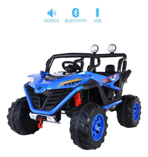 Quadriciclo Jipe Mini Carrinho P/ Criança 12v Tração 4 Rodas