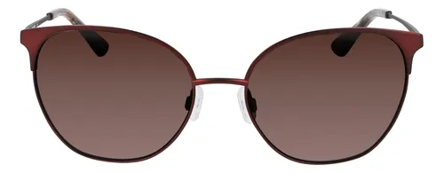 Óculos De Sol Femininos Anne Klein Ak7076, Merlot, Tamanho