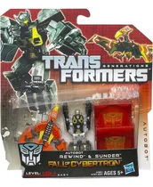 Comprar Transformers Generations Fall Of Cybertron Rewind & Sunder