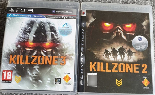 Killzone 2 Y 3 Juegos Ps3 Fisicos Coompletos