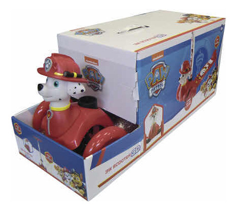 Scooter Luz Led 3d Marshall Paw Patrol Nickelodeon 3+