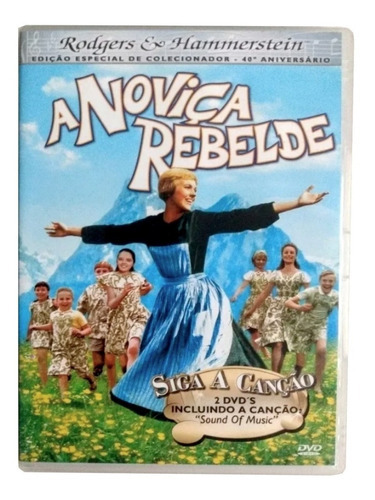 A Noviça Rebelde Dvd  Novo Original  Lacrado - Ano 1966