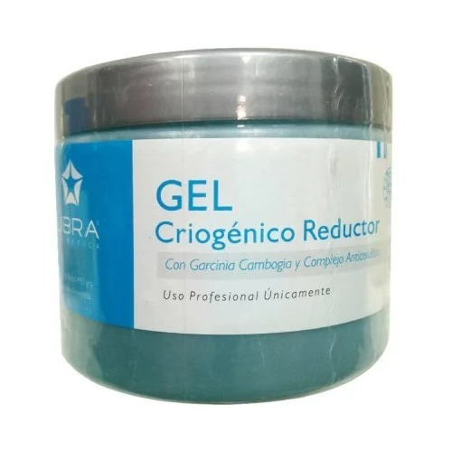 Gel Criogénico Reductor X 500grs Libra Cosmetica