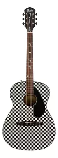 Guitarra E/acústica Fender Hellcat T. Armstrong Checkerboard Material Del Diapasón Walnut Orientación De La Mano Diestro