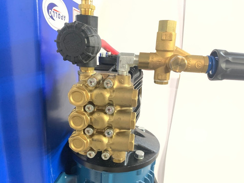 Imagen 7 de 10 de Hidrolavadora Industrial Apollo 5 Platino Doble Salida 220v