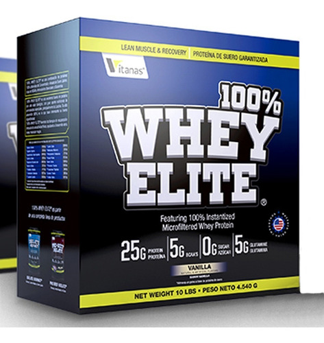 100% Whey Elite - 10 Libras - Músculo, Definición, Proteína