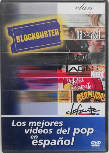 Los Mejores Videos Del Pop En Español Blockbuster Dvd