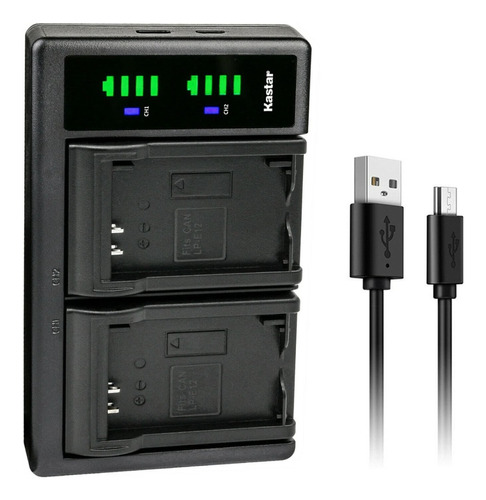 Cargador Usb Bateria Canon Bp-511 5d 10d 20d 40d 50d D30 D60