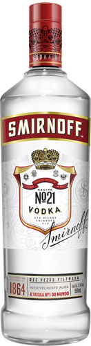 Imagem 1 de 1 de Vodka Destilada Smirnoff Garrafa 998ml
