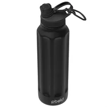 Comprar Botella Deportiva Termo Acero Inoxidable Botilito Bpa Free Termo Para Tomar Agua Fria Aluminio Correr Gimnasio Gym Viajes Oficina 950ml Pbold Negro