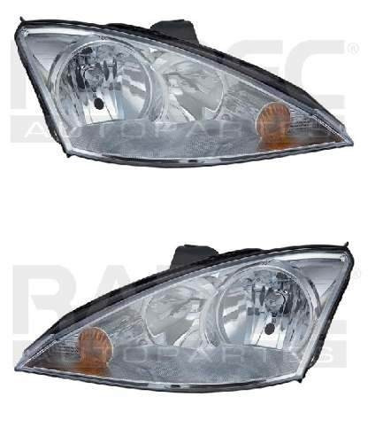 Par Juego Faros Ford Focus 2005 - 2006 Depo Sxc