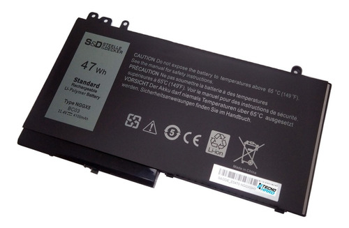 Bateria Para Laptop Dell Nggx5 E5270 E5470 Series 15-3510