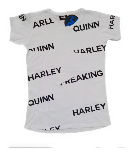 Remera Larga Harley Quinn - Dc Comics Oficial